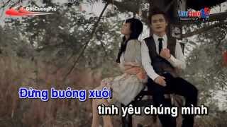 Yeu Lai Tu Dau Karaoke  Khac Viet [upl. by Weinshienk]