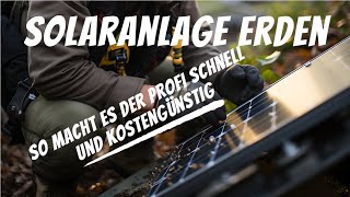 Solaranlage erden  So macht es der Profi schnell und kostengünstig [upl. by Haymes742]