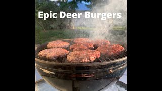 HOW TO MAKE VENISON AND BEEF HAMBURGERS [upl. by Osicran794]