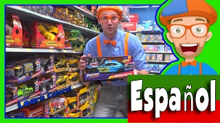 Aprende Los Colores con Blippi Español en La Juguetería en 4K  Educacionales Para Preescolares [upl. by Amjan]