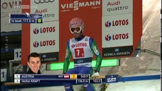 Stefan Kraft Zakopane 2016 127m ORF [upl. by Ahsinrat]