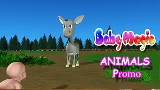 Learning first words  Baby Magic Animals Promo [upl. by Ardnot746]