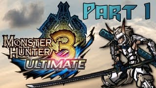 Monster Hunter 3 Ultimate Walkthrough Part 1 Lets Play Wii U [upl. by Persons460]