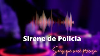 Sirene de Policia [upl. by Ille]