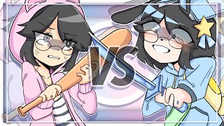 Oc VS creatorbut they actually fight💥80k special🎊Gacha club trendFlipaclip animation meme✨ [upl. by Zerimar760]