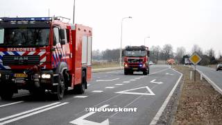 Grote bosbrand Laag Soeren 17 spoed voertuigen [upl. by Dimitri127]