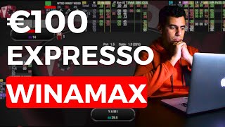 €100 Winamax Expresso Play amp Explain onlinepoker [upl. by Mitch]