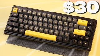 The 30 Budget Custom Keyboard Kit [upl. by Lemyt]