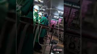 LSCS case in gynaecology shorts  video hospital 🏥💉💙💯 [upl. by Vernen]