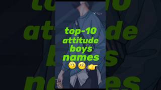 Top 10 Attitude Name status  Attitude Name whatsapp status youtubeshorts attitude namestatus [upl. by Sven]