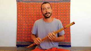 Bansuri Lesson 4 Tuning practice with Tanpura Learn Bansuri with Juan Tepui [upl. by Gregor]