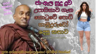 à¶¢à· à¶‡à¶½ quotà·ƒà·”à¶¯à·” à¶¯à·”à·€quot à¶œà·à¶± Kotuwe Podi Hamuduruwo à¶šà·’à¶ºà¶´à·” à·„à·’à¶±à·à¶ºà¶± à¶šà¶­à·à·€ à¶šà·œà¶§à·”à·€à·š à¶´à·œà¶©à·’ à·ƒà·à¶¯à·” Kagama Sirinanda [upl. by Ck]