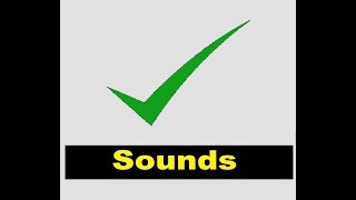 Correct Sound Effects All Sounds [upl. by Namyac157]