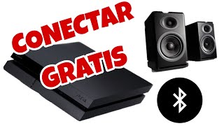 Conectar altavoces bluetooth a PS4 SIN COMPRAR NADA [upl. by Yzzo]