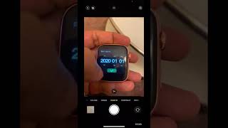 How to set time and date on smartwatch [upl. by Ahsercul]