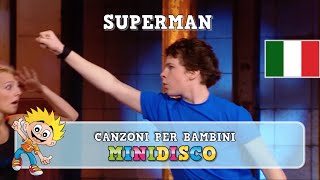 Canzoni Per Bambini  Danza  Video  SUPERMAN  GIOCA JOUER  Minidisco  OLD [upl. by Caspar]