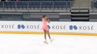 2015 ISU Junior Grand Prix Bratislava Ladies Free Skate Jana COUFALOVA CZE [upl. by Tarrel]