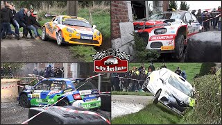 Rallye du Condroz 2022  BEST OF CRASHES [upl. by Anerbas]