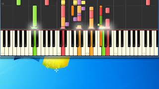 George Strait Write this down Synthesia Piano Piano Tutorial Synthesia [upl. by Darmit771]