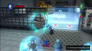 LEGO Star Wars The Complete Saga 100 Guide 26  Escape From Echo Base All Minikits [upl. by Rydder]