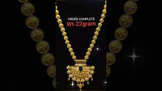 latest gold necklace designs short ytshorts viral trending gold neclace [upl. by Eilsew]