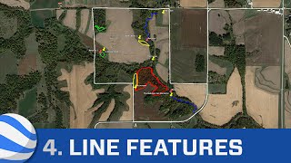 Google Earth Tutorial Part 4 Drawing Line Features [upl. by Philbin556]