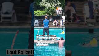 Bademeister in Freibad zusammengeschlagen nius sommer freibad [upl. by Namielus]