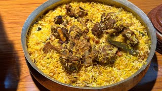 Mutton dum biryani [upl. by Orlov]