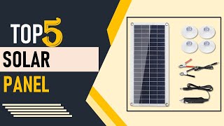 Top 5 Best Solar Panel in 2024  Solar Cell [upl. by Leonardo]