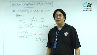 Boolean Algebra amp Logic Gates EP7  Universality of NANDNOR Gates Part 1 [upl. by Jeanette]