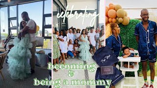 Vlog Becoming And Being A Mommy  Baby Shower And First Birthday Celebration [upl. by Soirtimid]