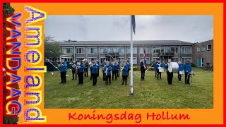 Koningsdag  Hollum Ameland 27 april 2024 [upl. by Valleau]