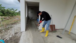 Casa 5x7 🏡 video 20 pegado de Ceramica [upl. by Jeb268]