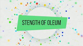 Strength of oleumH2SO4SO3 [upl. by Dinan887]