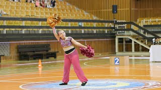 Mażoretki Tarnobrzeg 2022  pompon solo  Majorette sport [upl. by Ebert517]