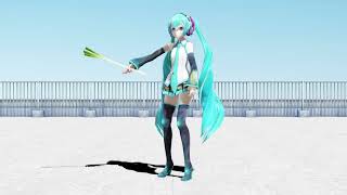 MMD Ievan Polkka  Hatsune Miku 1080p [upl. by Josiah816]