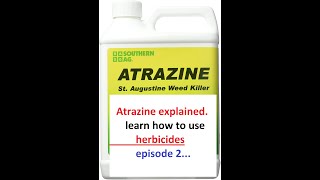 Weed management learn how to use herbicides  atrazine  herbicides 3 [upl. by Eichman]