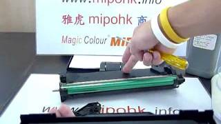 Samsung MLTD104 ML1660 ML1860 Toner Refill Cartridge mipo mipohk [upl. by Margarete700]