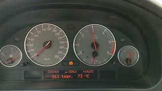 BMW E39 530d M57 launch control via ASC button [upl. by Germana]