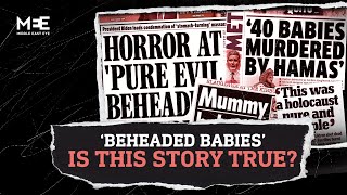 ‘40 beheaded babies’  How media amplified an unconfirmed story  The Big Picture S3E3 [upl. by Eedebez916]