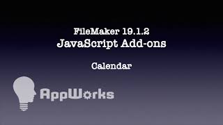 JavaScript Addons Calendar [upl. by Tannenwald779]