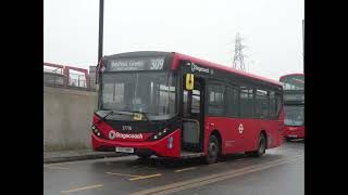 Enviro 200 MMC ExCT Plus HCT 1276 Stagecoach 37776 YX17NWW on a 309 Sitting at Canning Town Stand [upl. by Htebesile145]