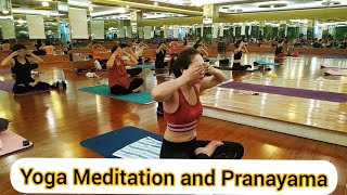 Yoga meditation and Pranayam  Bhamri PranayamaMind Relaxationyoga with Souvik [upl. by Winona]