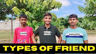 TYPES OF FRIENDS  AR Fun Time  part 1 [upl. by Aihsem]