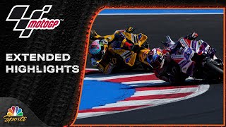 MotoGP EXTENDED HIGHLIGHTS San Marino Grand Prix  91023  Motorsports on NBC [upl. by Lindgren]