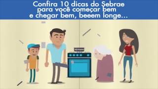 SEBRAE 10 dicas para começar certo [upl. by Drhacir41]