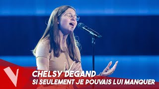 Calogero – Si seulement je pouvais lui manquer ● Chelsy Degand  Blinds  The Voice Belgique [upl. by Nanoc996]