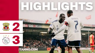 Hardfought win ✔️  Highlights Go Ahead Eagles  Ajax  Eredivisie [upl. by Sybila]