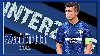 Mattia Zanotti inter 2022 ⚫🔵 18 years old inter young talent [upl. by Girardo]