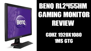 BenQ RL2455HM 24quot Console Gaming Monitor Review 60HZ 1920x1080 1ms GTG [upl. by Landing]